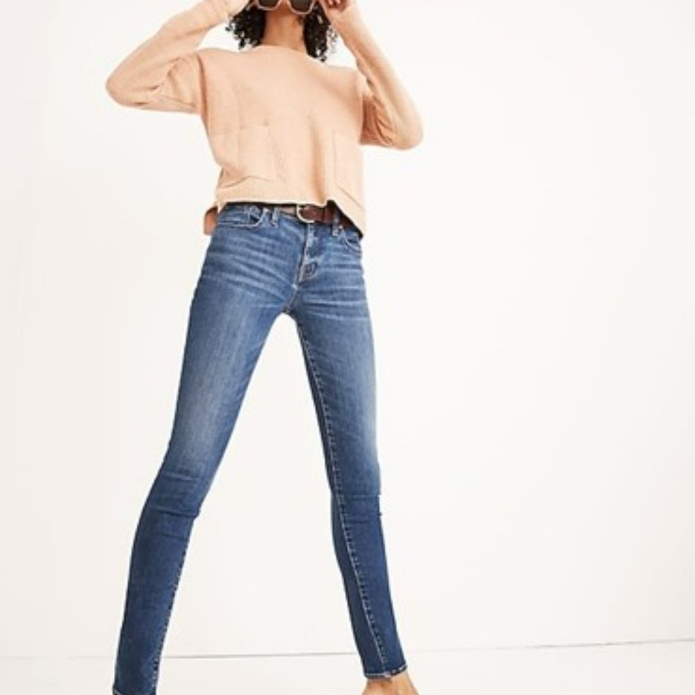 NWT Madewell 8" Skinny Jeans in Ames Wash size 23